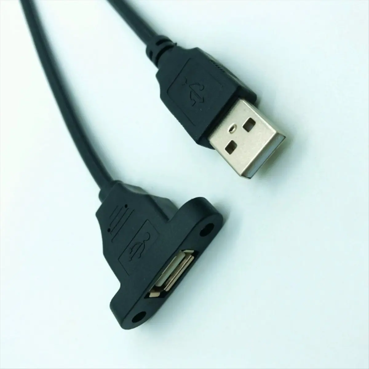 Hot Sale USB 2.0 Extension Cable Data Cable Male to Female Extender 1M for Advertising Machine USB 2.0 Extension Cable