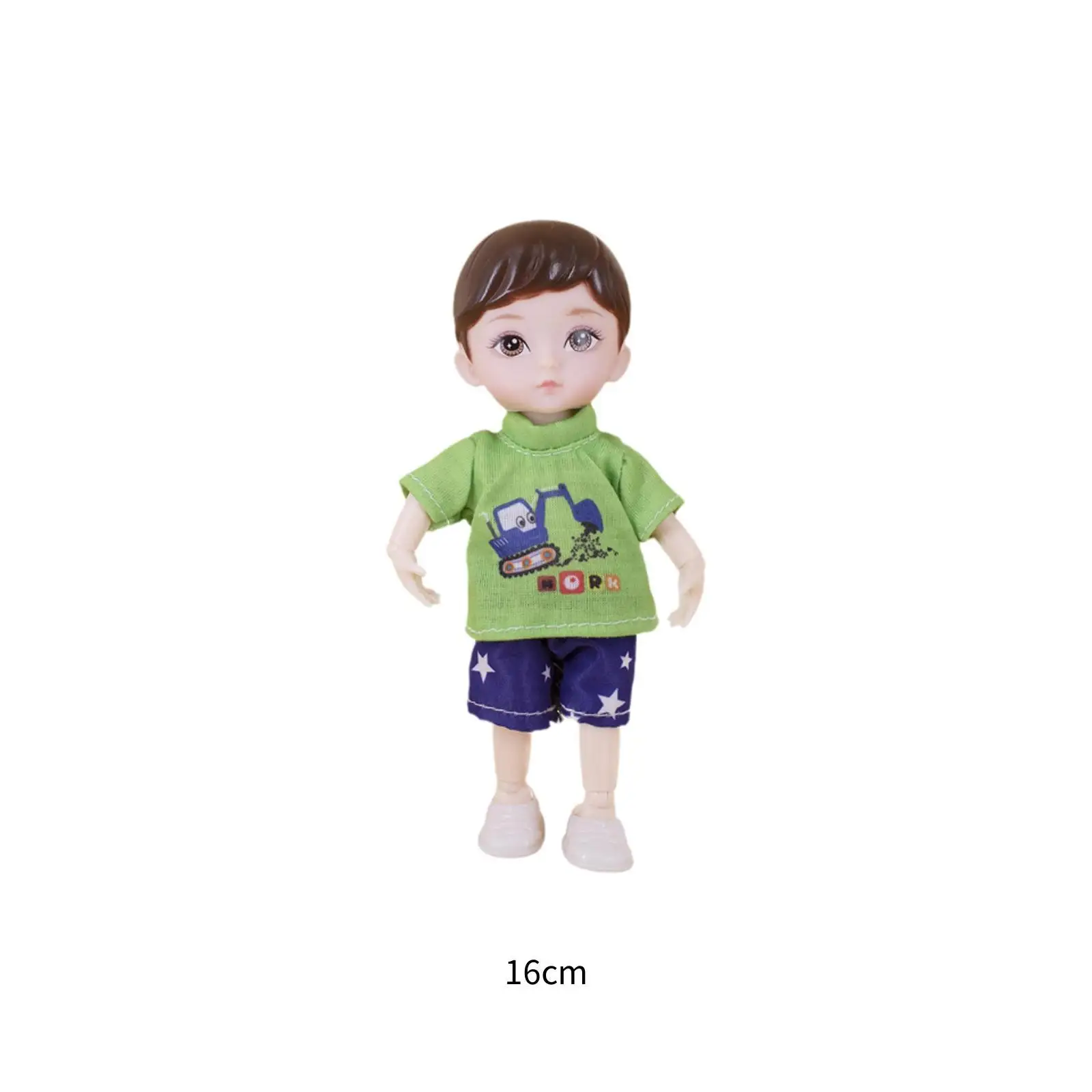 Male Doll Dolls Photography Props 16cm Action Figures Basic Makeup Blank Figure