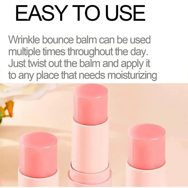 Collagen Multi Balm Stick Wrinkle Bounce Anti-Wrinkle Balm Tone Skin Moisturizing Dull Cream Brighten Cream For Women