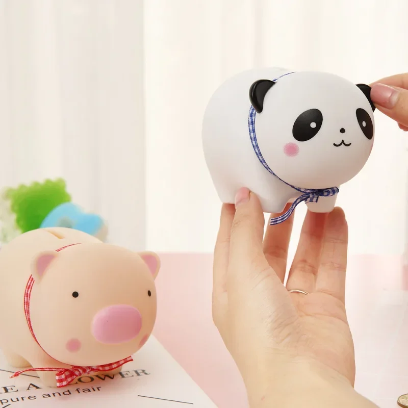 Cartoon Panda Animals Bank Money Boxes StorageToys Treasure Money Coin Saving Money Table Decor Children Gift Play House Toys