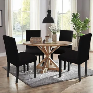 1/2/4/6 قطعة غطاء كرسي غرفة الطعام المقاوم للماء غطاء مقعد مرن غطاء كرسي حالة حامي مطبخ مطعم ديكور مأدبة أفضل 10 غطاء كرسي مقاوم للماء مبيعا - No8