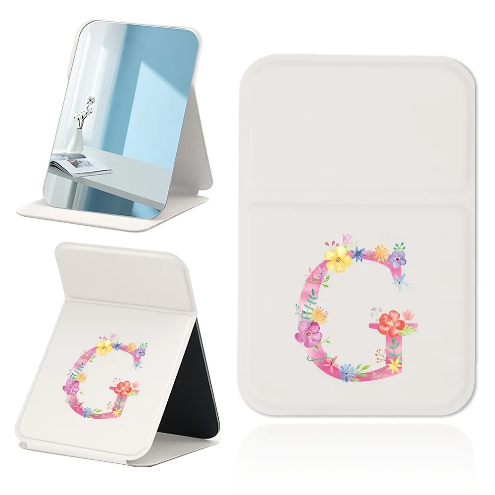 Hot Selling Exquisite Makeup Shaving Mirror Practical Touch-up Mirror Travel Dormitory Use Bathroom Mirrors Makeup Mirror