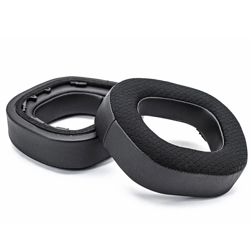سماعات أذن بديلة لسماعات Corsair HS80 ، عصابة رأس ، وسادة أذن ، غطاء كم ، غطاء أذن