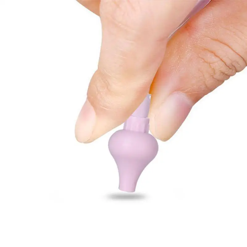 Manual Baby Nasal Aspirator Nose Mouth Suction Type Nasal Absorption Cleaner For Infant Anti-reflux Silicone Booger Suction Pipe