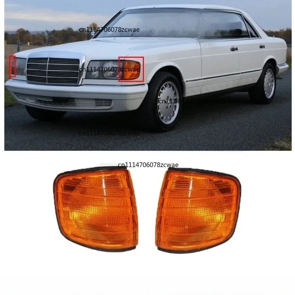 Turn Signal Light Replacement for Mercedes-Benz For W126 1980-1991 Compatible with OE Specifications ABS Material