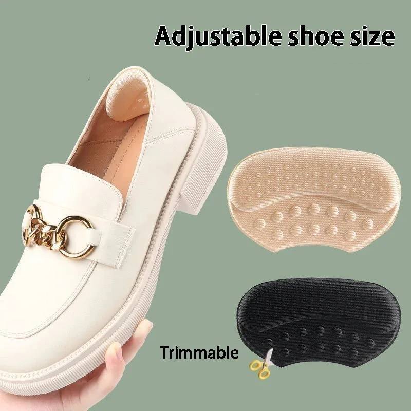 1-6Pairs Heel Protector Sticker Sneakers High Heels Heel Protector Heels Cushion Shoe Size Adjustment