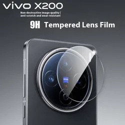 3D Back Tempered Glass Camera Lens Protector for Vivo X200 Pro Mini Camera Protectors for VIVO X200 X200Pro Lens Film Cover