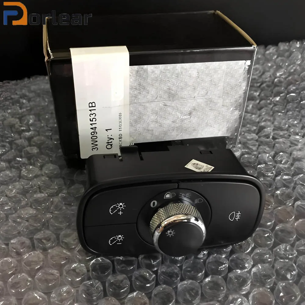 

Переключатель управления фарами для Bentley Continental GT GTC Flying Spur 2003-2018 3W0941531B 3W0941531BU