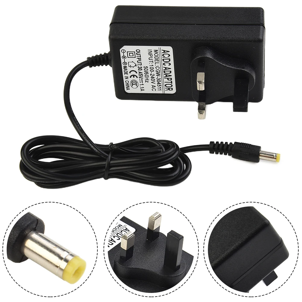 1 Pc Charger Adapter UK For DYSON V10 SV12 V11 SV14 Vacuum Cleaner Household Vacuum Cleaner Replacement Spare Parts 