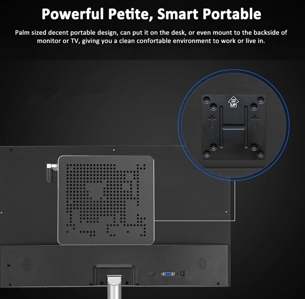 Yohirs Intel Xeon W-10885M E3-1545M V5 2176M 2286M 2LAN Mini PC Windows11 ECC RAM M.2 NVME 4K DP HD2.0 Game Computer PC WiFi
