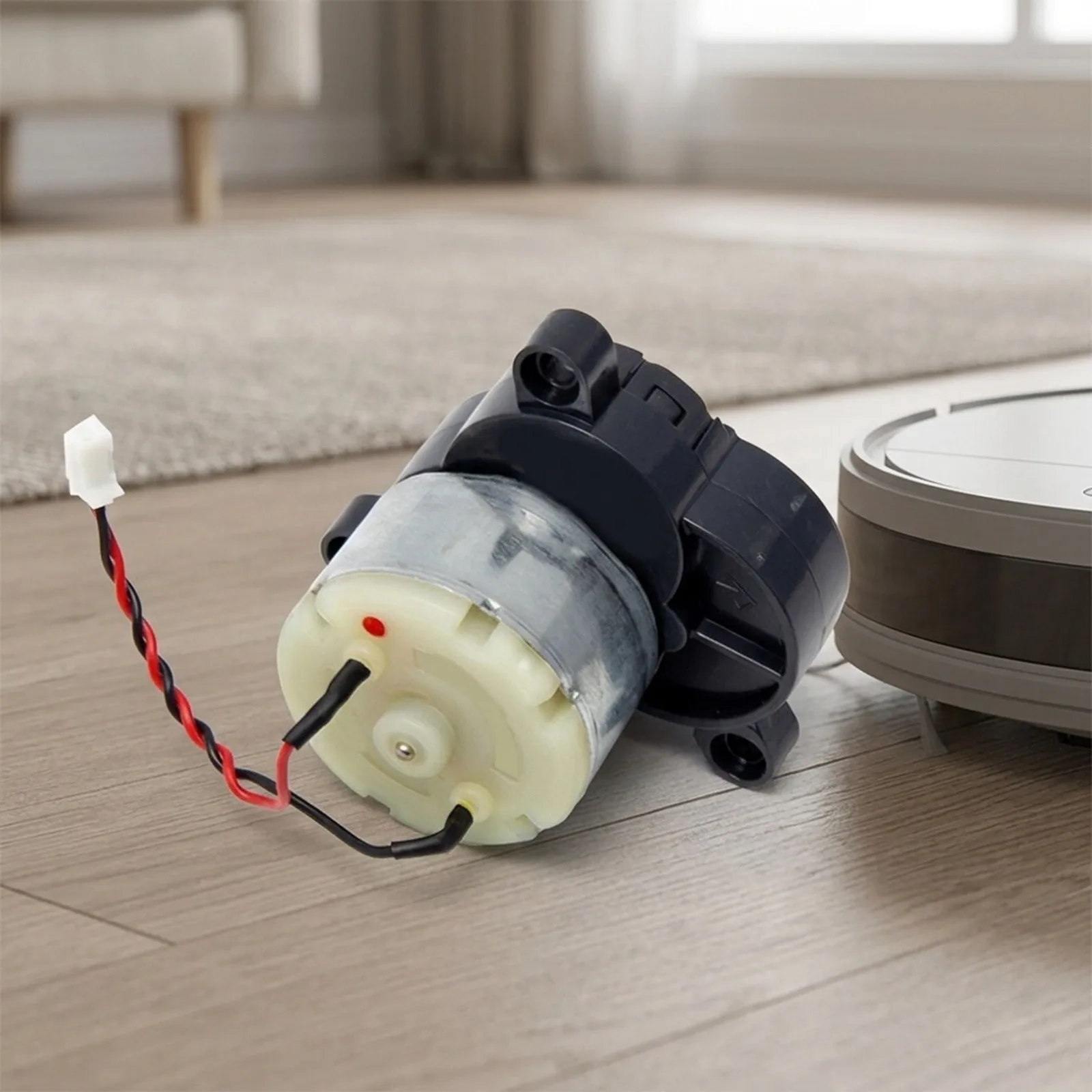 Efficient Performance Side Brush Motor Home Cleaning Black And Gray High Performance Vacuum Motor Part Easy Installation Motor