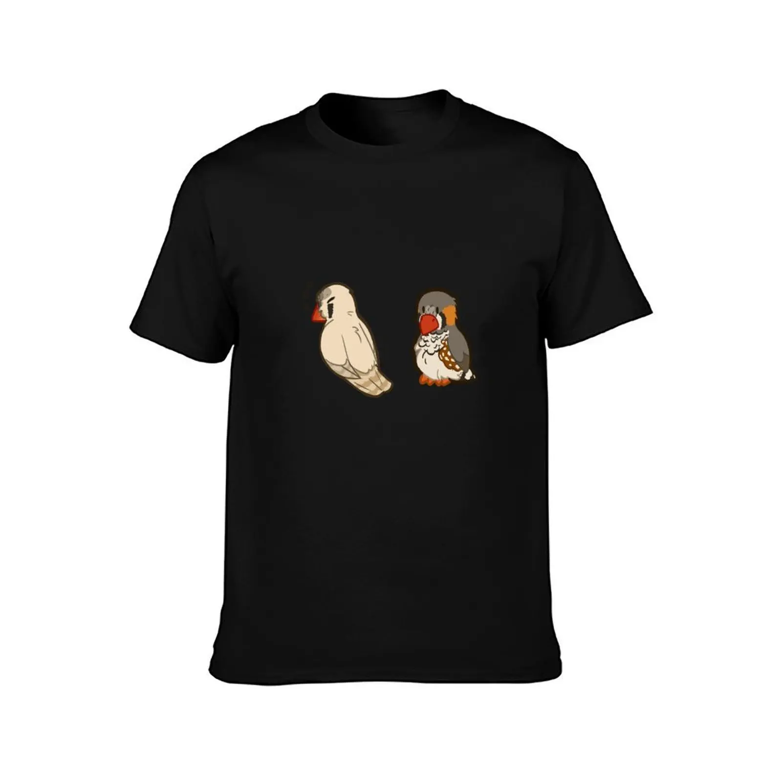 Zebra Finches T-Shirt Casual Basic Street Style T-Shirt