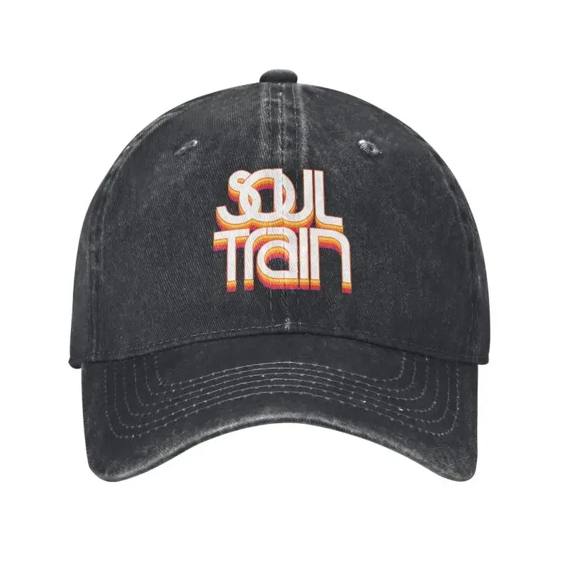 Custom Classic Cotton Vintage Soul Train Baseball Cap Men Women Adjustable Dad Hat Outdoor