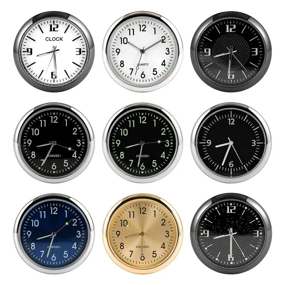 Quartz Clock Accessories Auto Accessories Analog Watch Car Watch Car Interior Car Clock Interior Sticker Clock