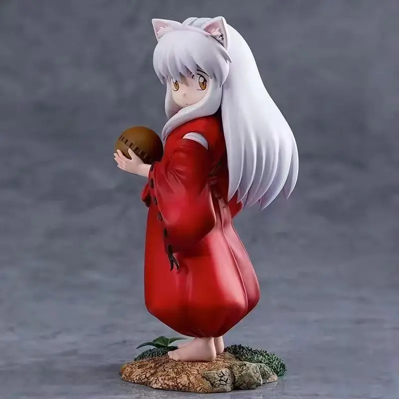 

Статуя Q версия Sesshoumaru детство Инуяша аниме фигурка периферийные украшения анимационная тема модная игровая кукла игрушка японская