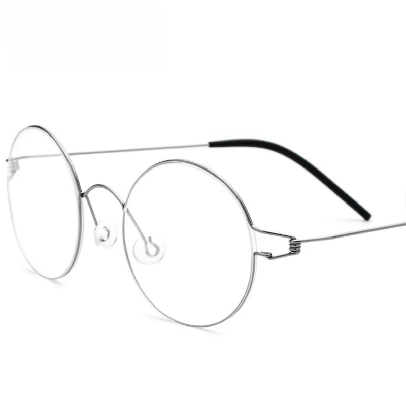 

Glasses Frames Men Air Titanium Rim Screwless Eyewear Eyeglasses Women Morten Round Square Oval Denmark Brand Korean Design New