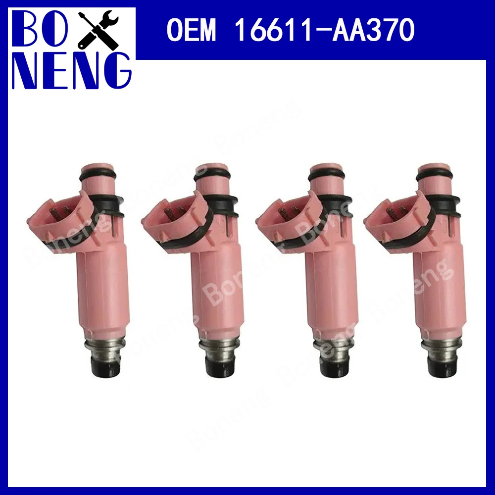 

4PCS/lot OEM 16611-AA370 Fuel Injector 550cc for Subaru WRX STI Forester Impreza 2.0L 2.5L Fuel Nozzle 1955003910 195500-3910