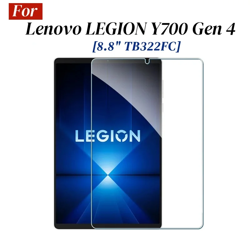 

For Lenovo Legion y700 4th generation Tempered Glass Screen Protector for Lenovo Legion y700 Gen 4 2025 9H Film Accessories