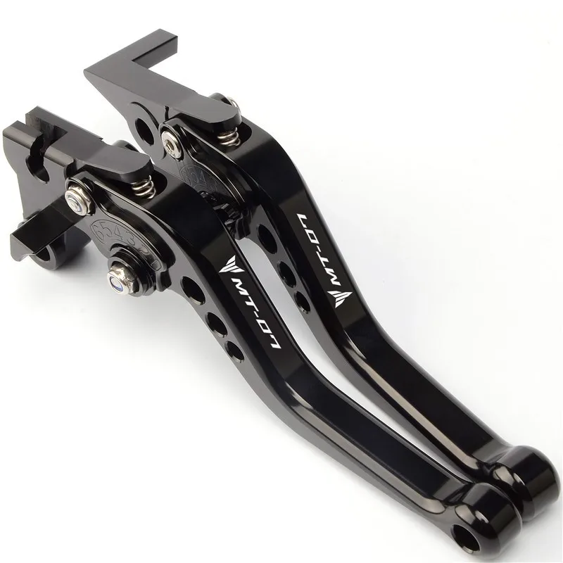 For Yamaha MT07 MT09 XJ6 R3 MT03 numerical control aluminum 6061 motorcycle parts anodized short top brake clutch lever