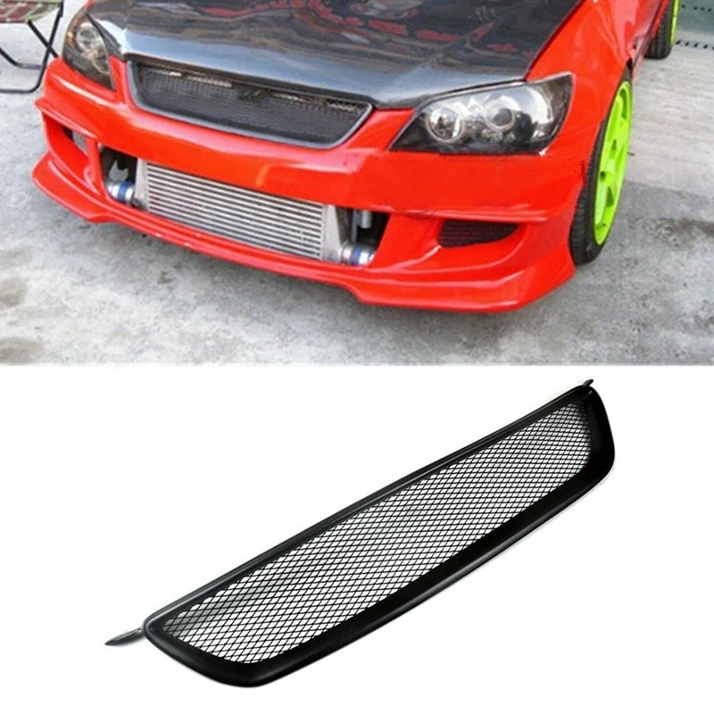 Car Front Hood Racing Grill For Lexus IS200 IS300 1999-2005 Bumper Air Intake Grille Protective Mesh Radiator Cover Parts