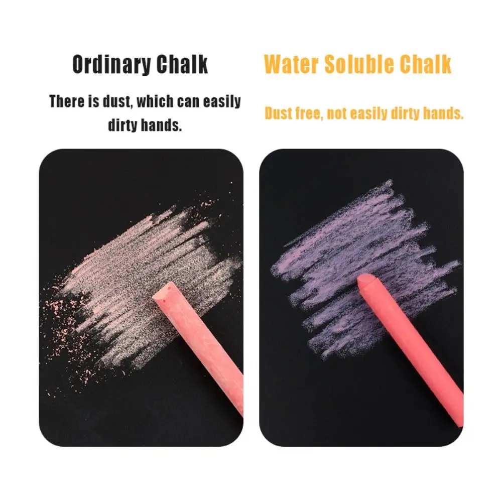 Obrázek 3: Barevný water-soluble křída ne špinavý ručičky tabule graffiti malba prach volný křída vymazatelné celistvý voda křída