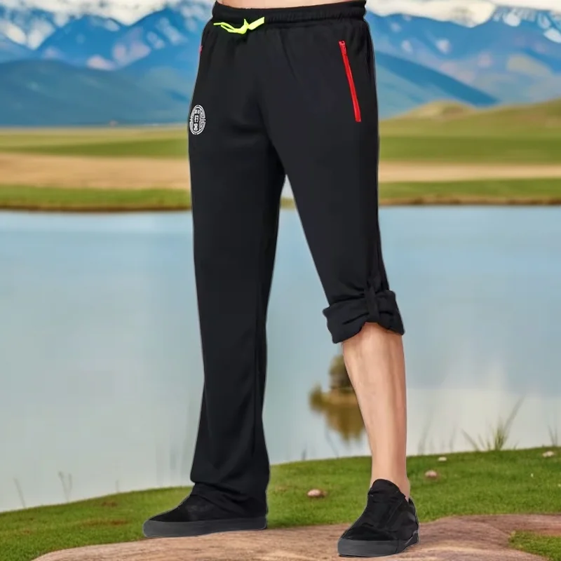 جديد الصيف الرجال Fiing الشمس حماية السراويل كوي الجافة السراويل الطويلة Varle ort orts في الهواء الطلق كام السفر والعتاد UPF50 +