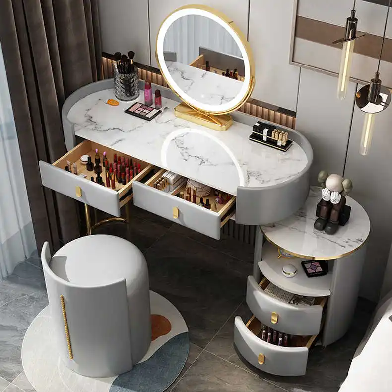 

New Modern and Simple Bedroom Storage Cabinet Integrated Dresser
