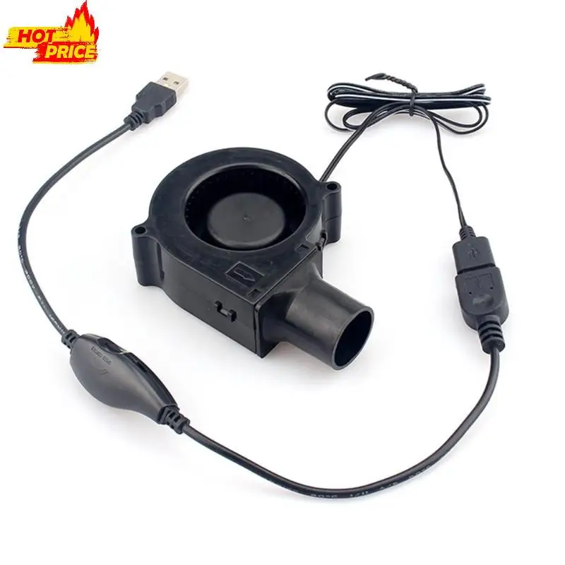 

7530 5V USB портативный вентилятор для барбекю для пикника, кемпинга, турбовентилятор, регулировка скорости