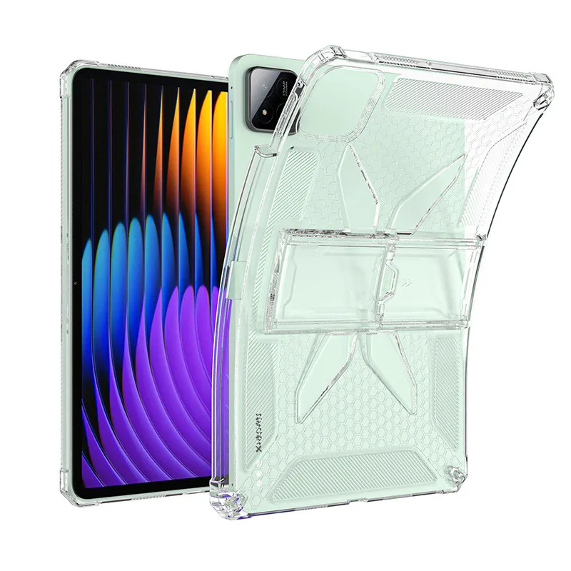 

Прозрачный чехол из ТПУ для RedmiPad Pro 12,1 SE 11 8,7 MIPad 7 Pro 11,2 дюйма 6 5 Pro Mi Pad7 5Pro 12,4, чехол-подставка для планшета с слотом для ручки