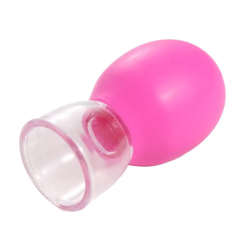 Face Rubber Facial Massage Cup Cupping Cup Skin Lifting Skin Scraping Massage Jar PVC Random Color Face Massager Body