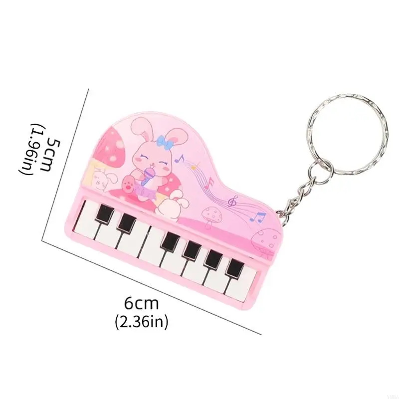 Keyboard Elektronik Keychain Interactive Sound Toy Musical Instrument Piano