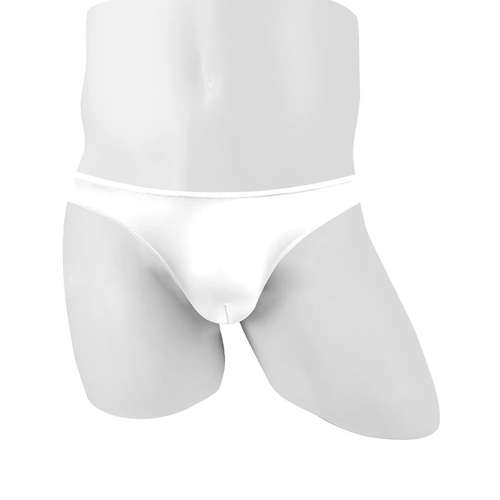 

Underwear Men's Brief See Through Short Solid Underpants Bikini Breathable Brief Comfortable The Four Seasons