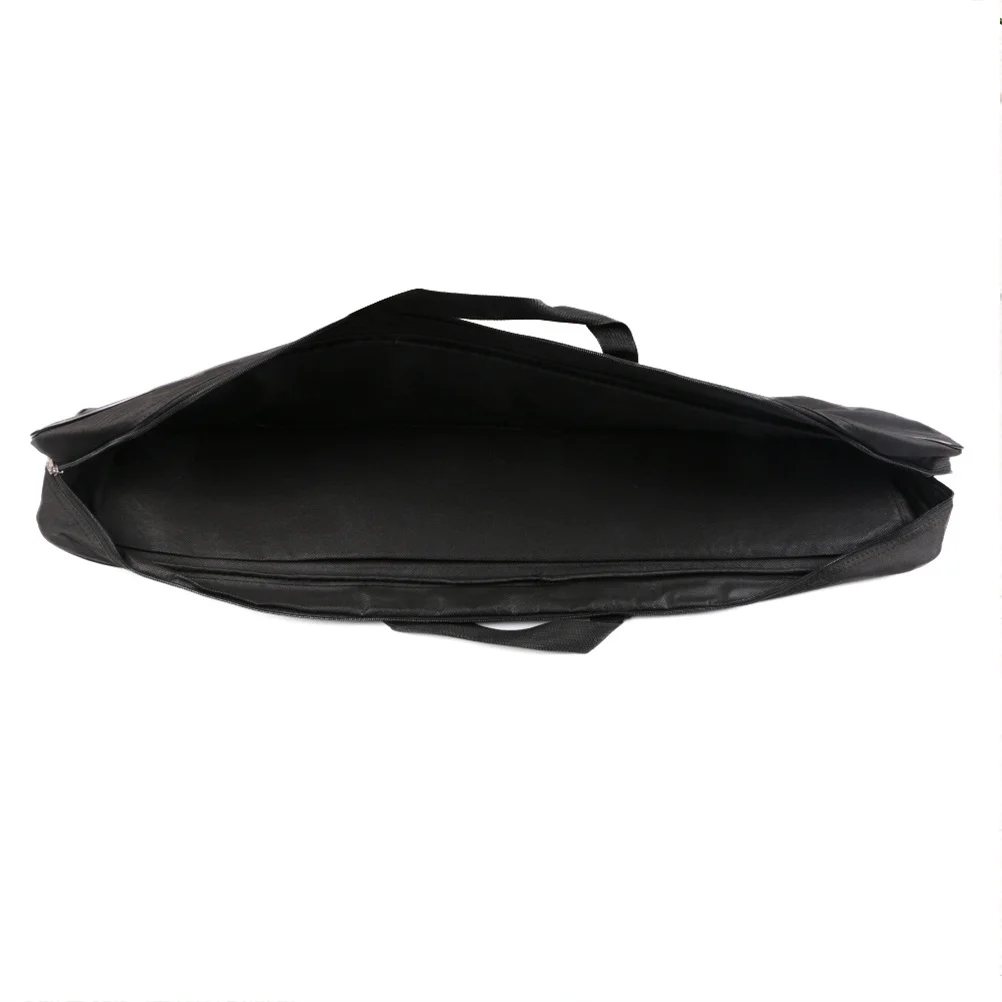 Portable Bow and Arrow Storage Bag Black Nylon Large Capacity Bow Accessories Bag Adjustable Strap Suitable for Outdoor Travel