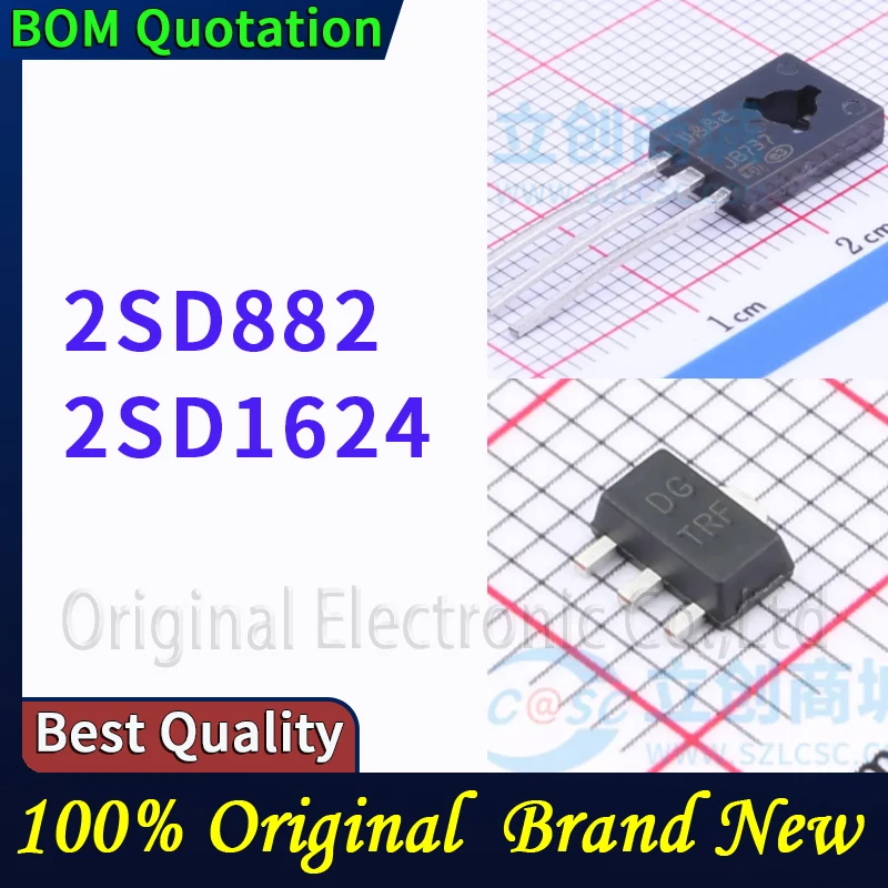 

20pcs/lot 2SD882 2SD1624 In stock Original High quality