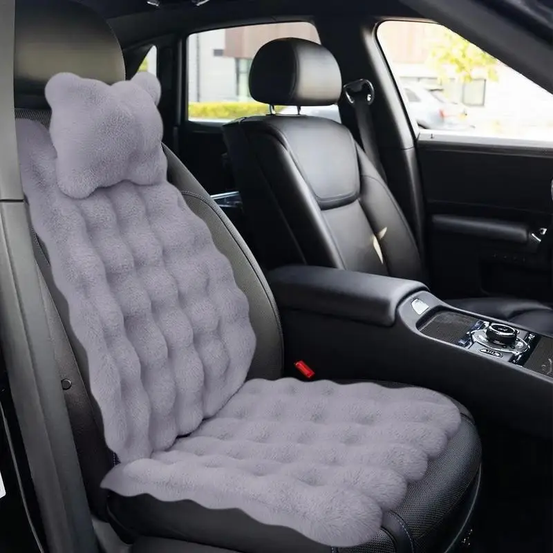 Winter Car Seat Cover Winter Warm Car Seat Cushion Car Accessories Breathable Car Seat Cushion For Travel Business Trip Daily