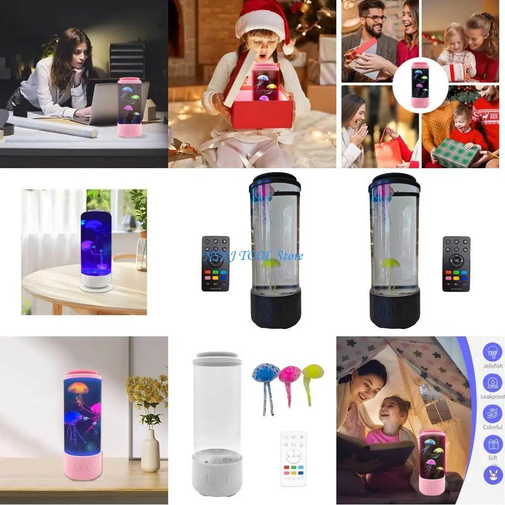 

L8RC Soothing White Noise And Jellyfish Light Combination For Meditation