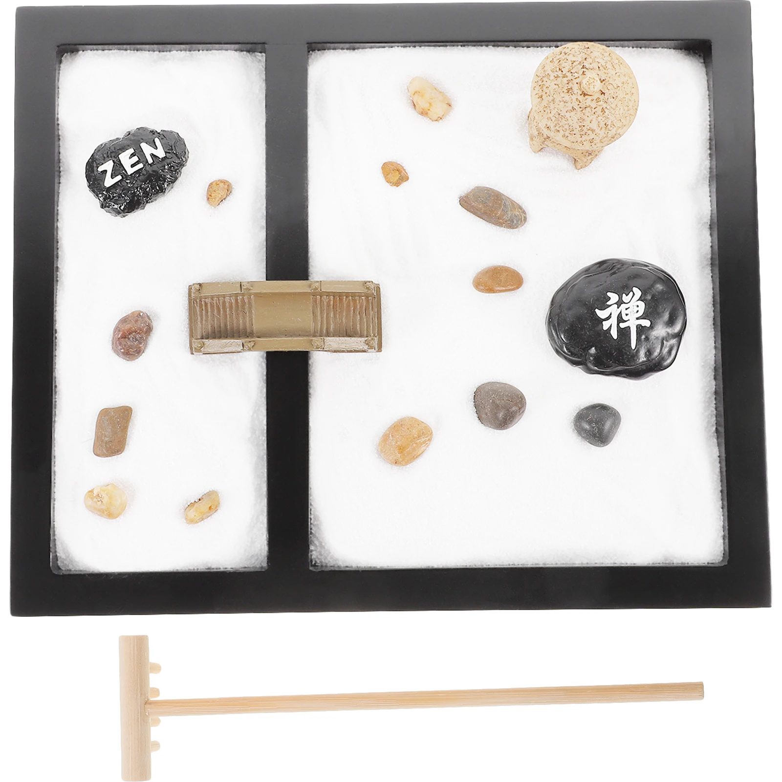 

Simulated Stone Ornaments Zen Garden Miniature Landscape Decoration Sands Desktop Sand Table Meditation Small Size