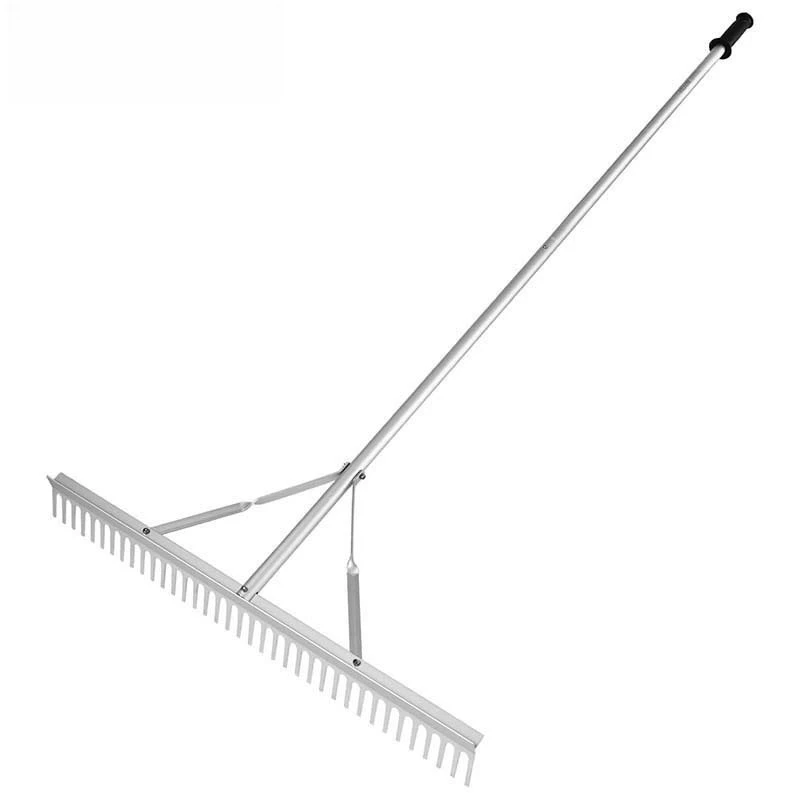 

2025Aluminum Handle Landscape Rake with Weeding Lake & Garden Rake Tool