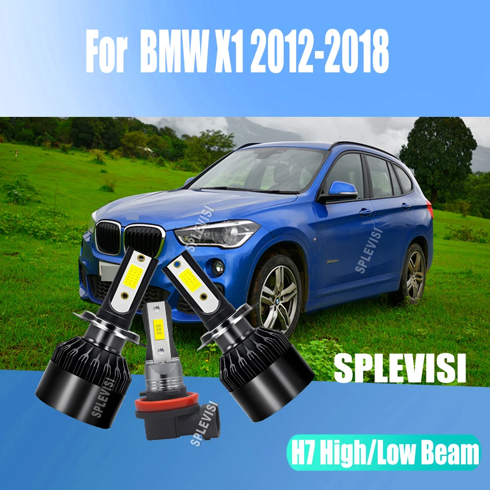 

H7 477 H11 LED Headlight Fog Bulbs Enjoy a Wider, More Even Spread of Light For BMW X1 2012 2013 2014 2015 2016 2017 2018