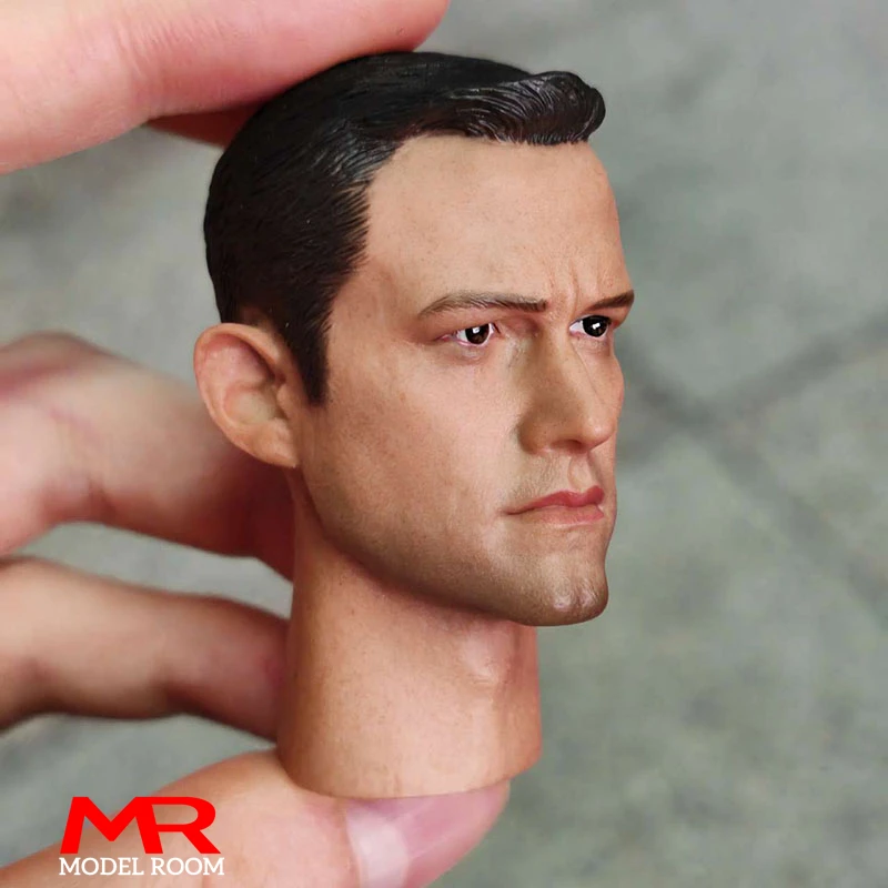 1/6 Scale Joseph Gordon-Levitt Head Sculpt PVC Male Soldier Head Carving Model Fit 12" Soldier Action Figure Body Dolls