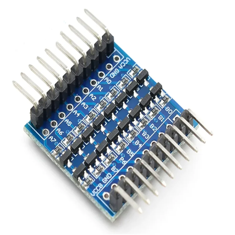 8-Way Level Converter Bent Leg Female Socket Module, Lightweight Circuit Board