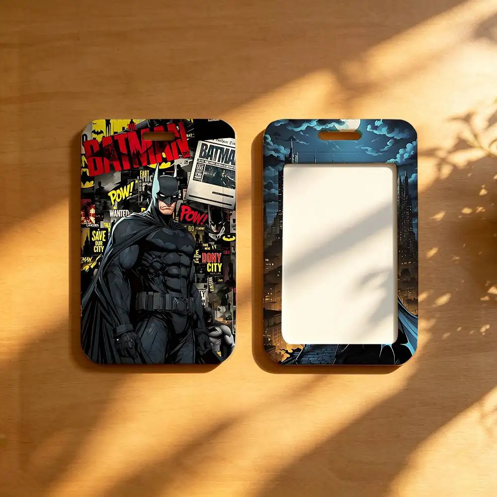 Classic Movie-B-batmanS Cool NFC Contactless Sliding Card Sleeve For Student Cards, Bus Cards, ID Cards, And Work Permits