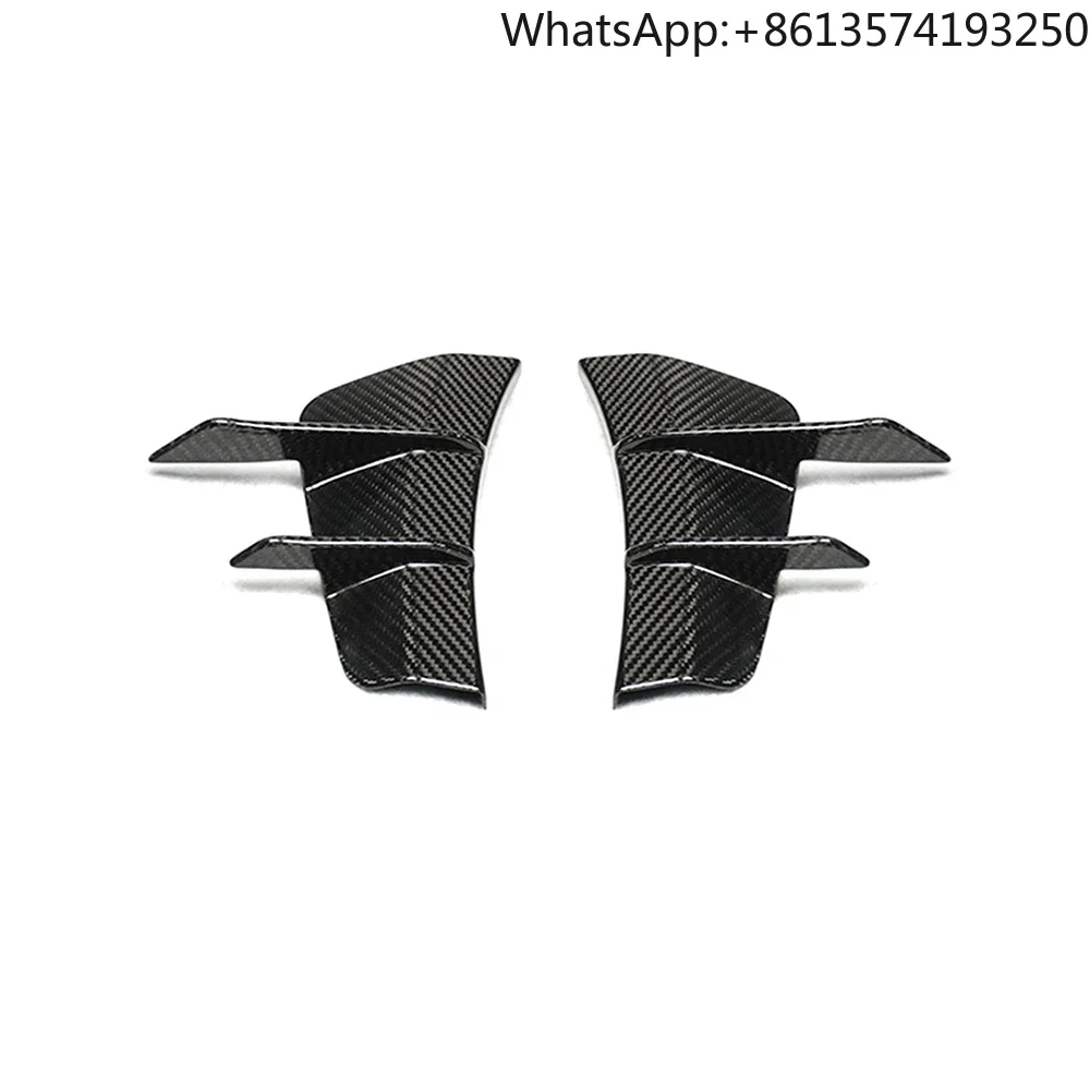 

For High Strength Factory Wholesale 100% Dry Carbon Fiber Front Bumper Canards Spoilers for C43 W205