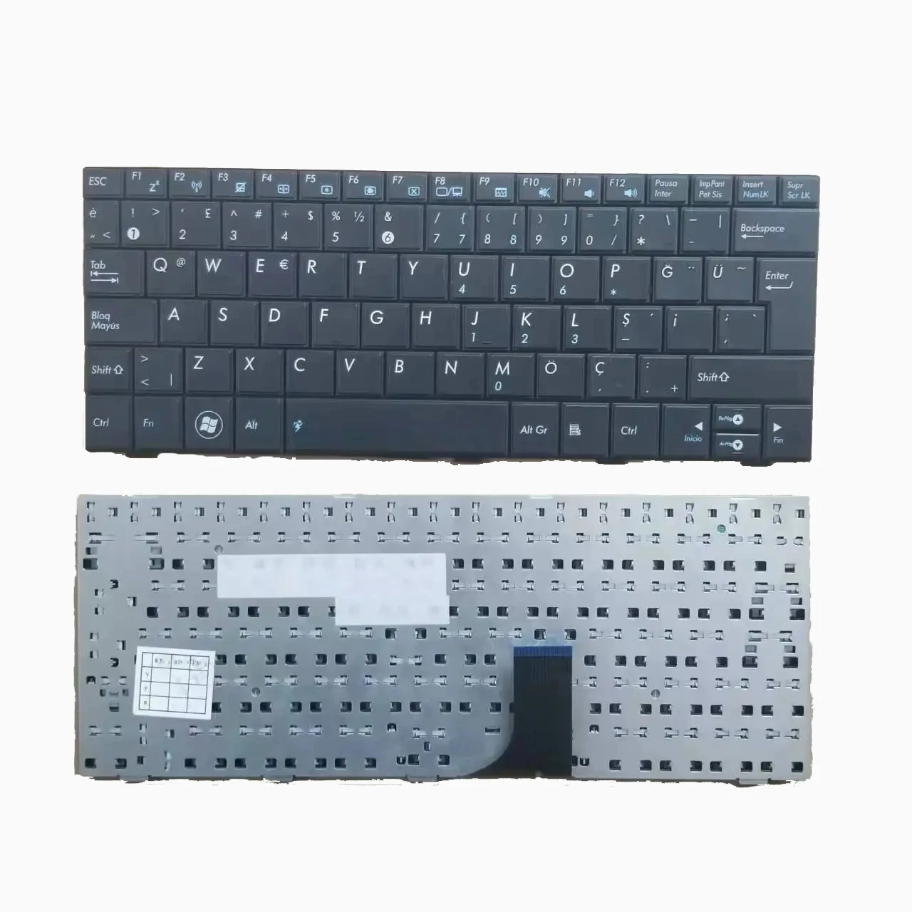 

New TR Turkish Keyboard For Asus Eeepc 1005ha 1008ha 1001ha Series Black