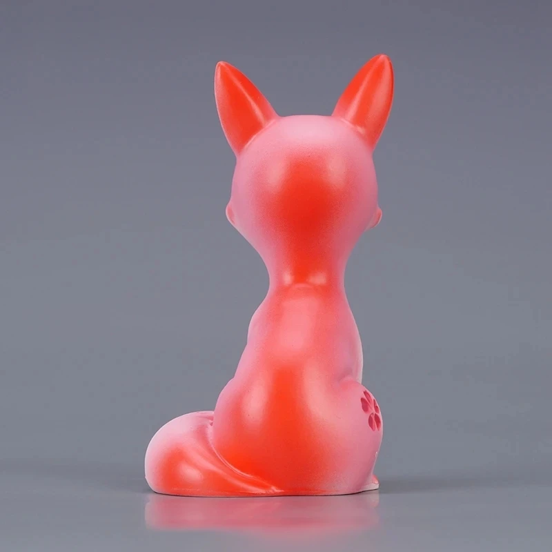 9cm anime jogo genshin yae miko raposa forma modelo brinquedo presente carro desktop ornamento figura de ação dois estilos encaixotados