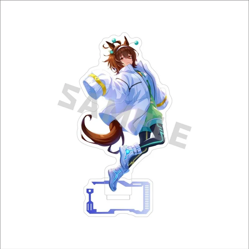 Uma Musume Pretty Derby 15CM Fashion Anime Character Acrylic Stand Figure Home Desk Decoration Holiday Gift Keychain
