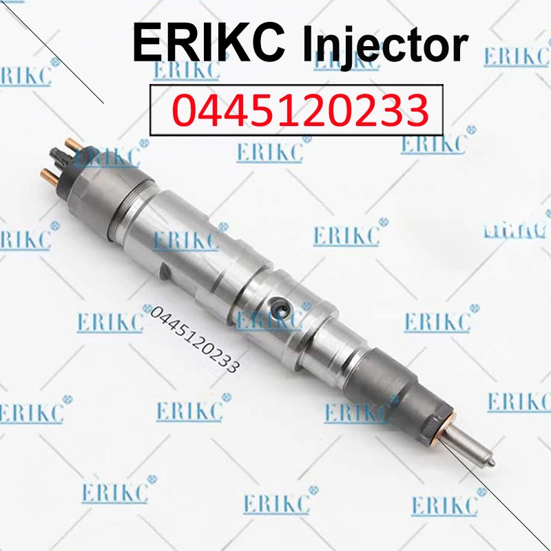 

ERIKC Diesel 0445120233 Fuel CR Injector Sprayer 0 445 120 233 Spare Parts Injection Nozzle 0445 120 233 for Bosch