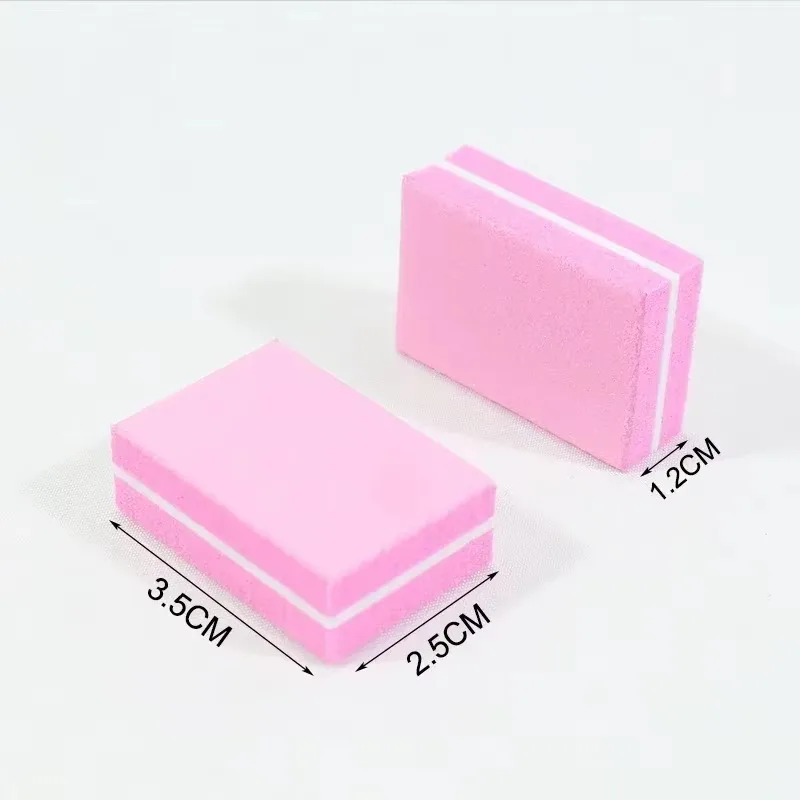 10/50Pc Mini Buffing Sanding Files Block Pedicure Care Nail Art Buffer Polish Manicure Pedicure Nail File Tools Nail Charm