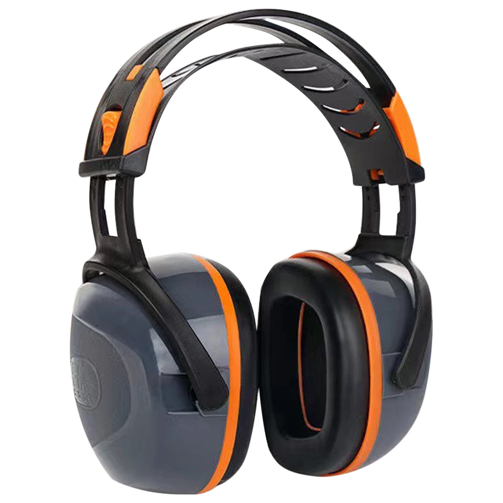 

Anti Noise Ear Muffs Sound Proof Headphones for Adults Baby Orange Grey Over Ear Hearing Protection Earplugs Construction Work