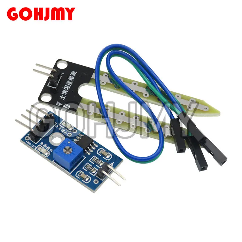 1 قطعة رطوبة التربة كشف الرطوبة وحدة الاستشعار لاردوينو مجلس التنمية لتقوم بها بنفسك روبوت السيارة الذكية #3